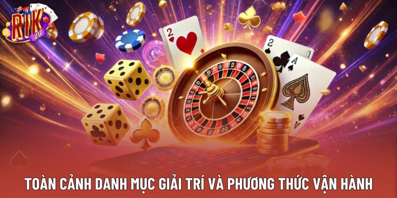 Toàn cảnh danh mục giải trí và phương thức vận hành